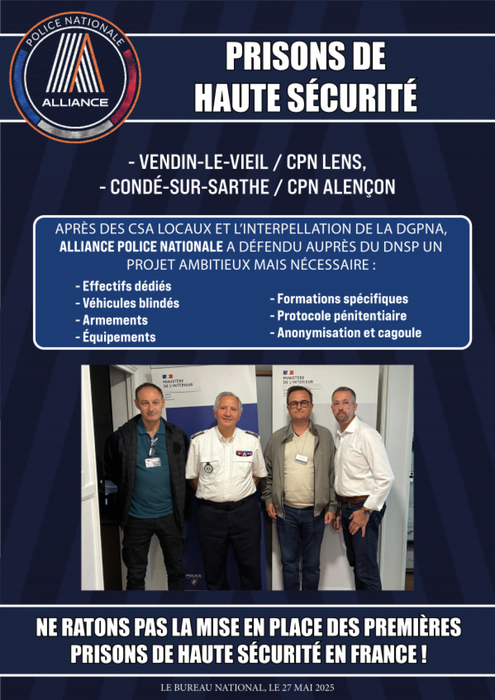 Prisons haute sécurité